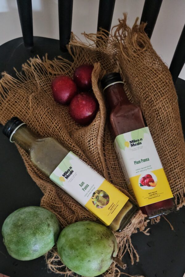 plum panna and aam panna by Miles n Meals