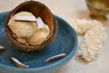Coconut Kulfi/ Nariyal Kulfi/Easy Home Made Frozen Coconut Milk Dessert