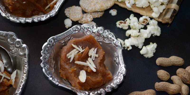 Gur Ka Halwa …Lohri Special….Traditonal Jaggery Pudding